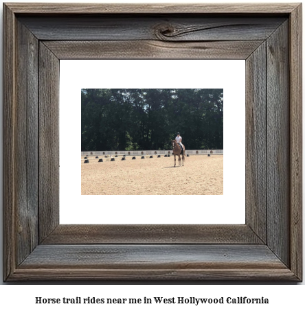 horse trail rides near me in West Hollywood, California